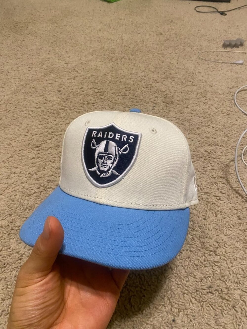 New Era 59FIFTY Hat Club - Oakland Raiders Superbowl XVIII - Fitted - 7 1/8